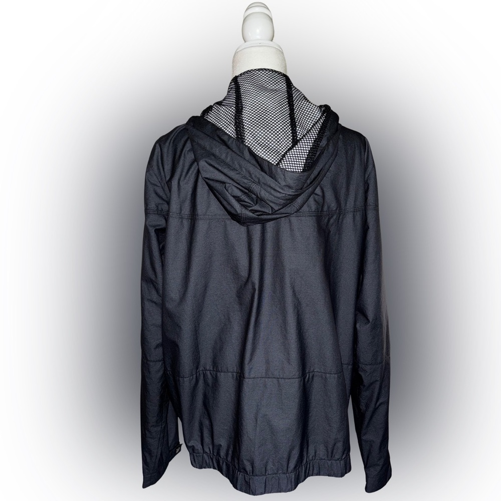 Nike 2013 Sportswear Black Mesh-Lined Hooded Windbreaker Jacket Size L - Picture 3 of 7